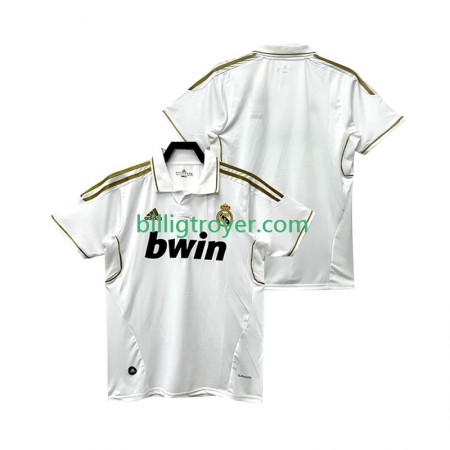 Billige Fotballdrakter Real Madrid 2011 2012 Retro Hjemmedraktsett Kortermet